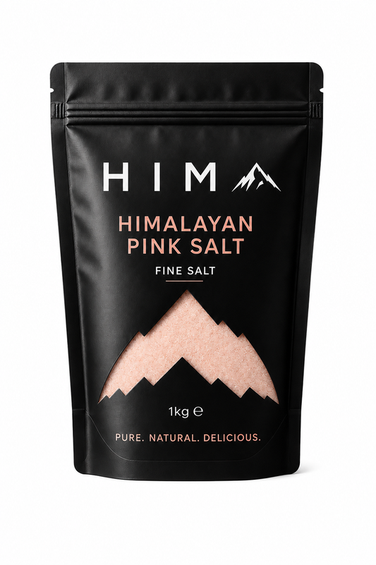 Fine Himalayan Pink Salt Pouch (500g/1kg)