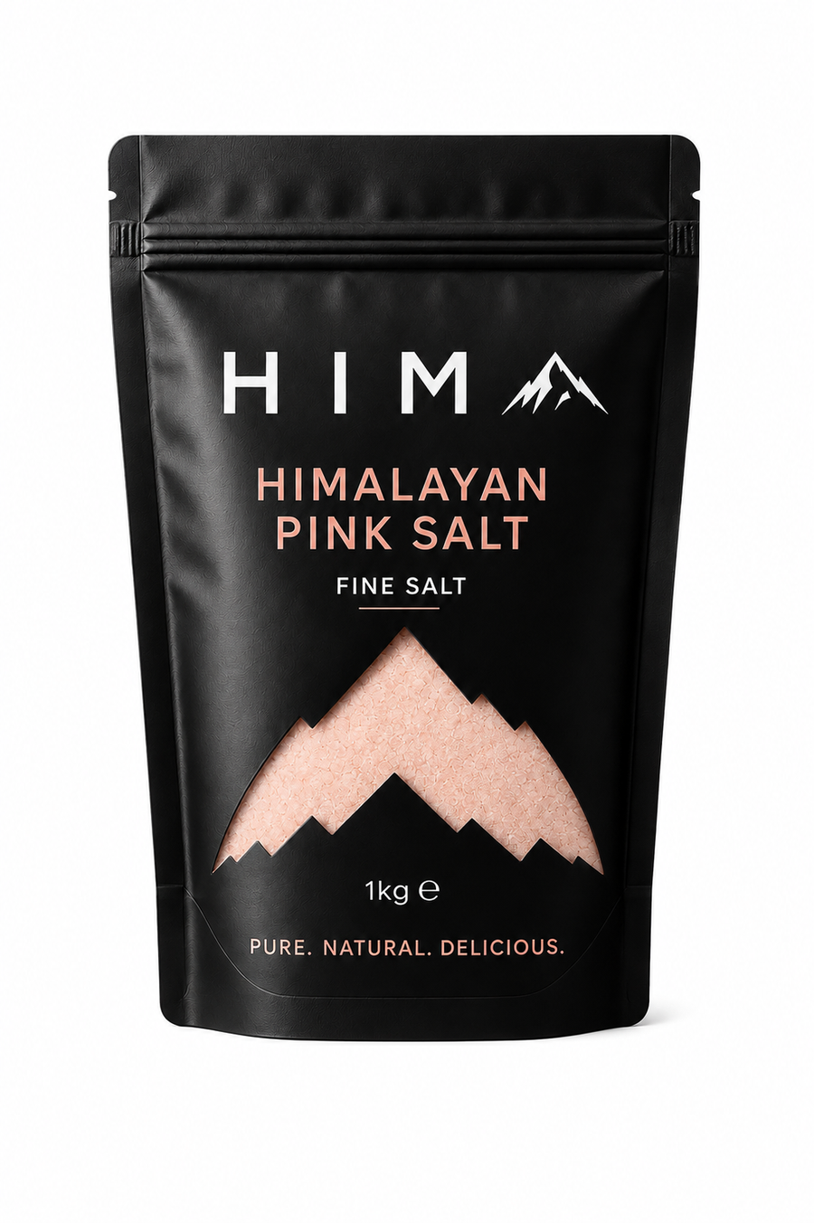 Fine Himalayan Pink Salt Pouch (500g/1kg)