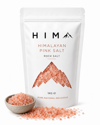 Coarse Rock Himalayan Pink Salt Pouch (500g/1kg)