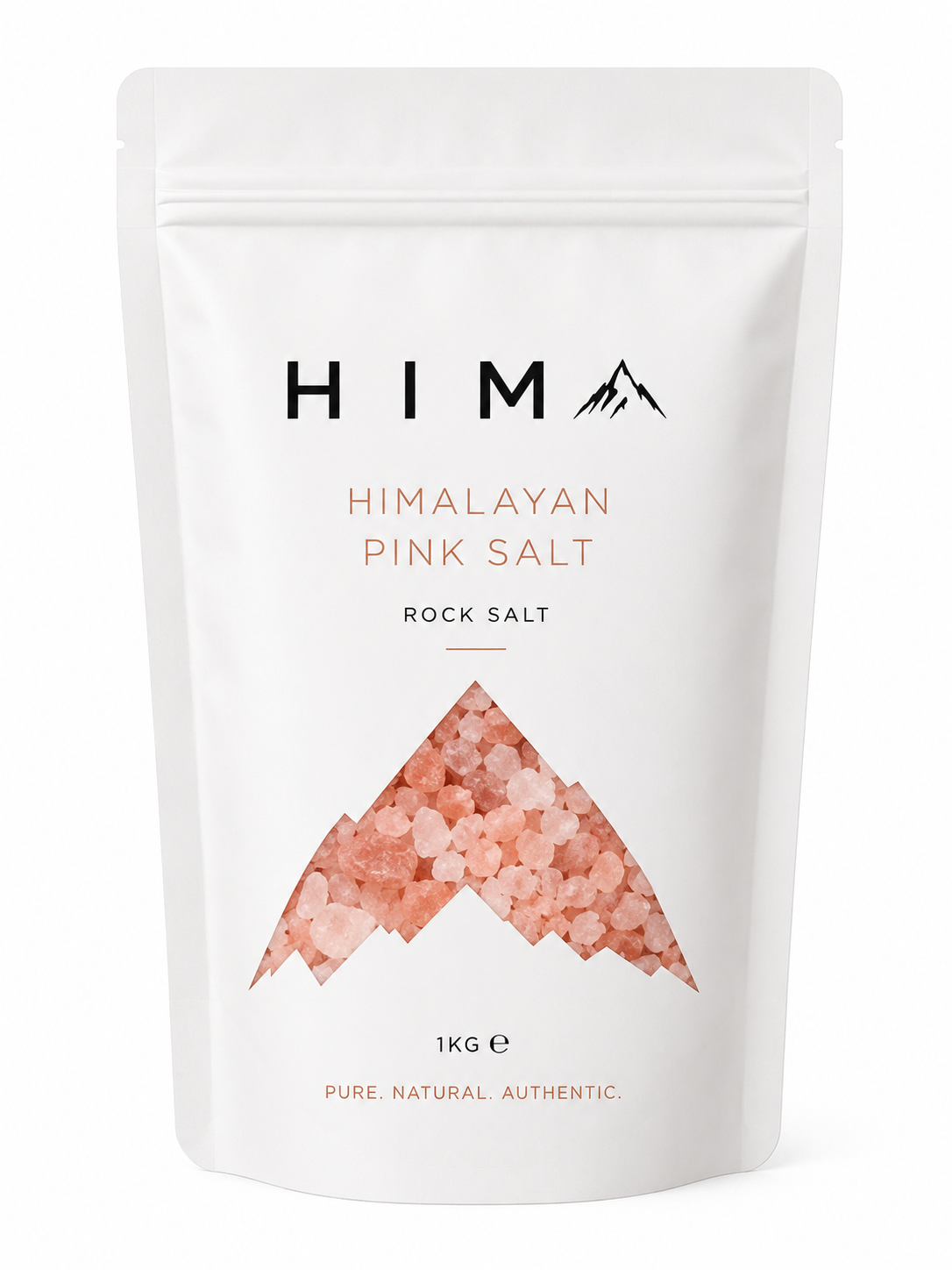 Coarse Rock Himalayan Pink Salt Pouch (500g/1kg)