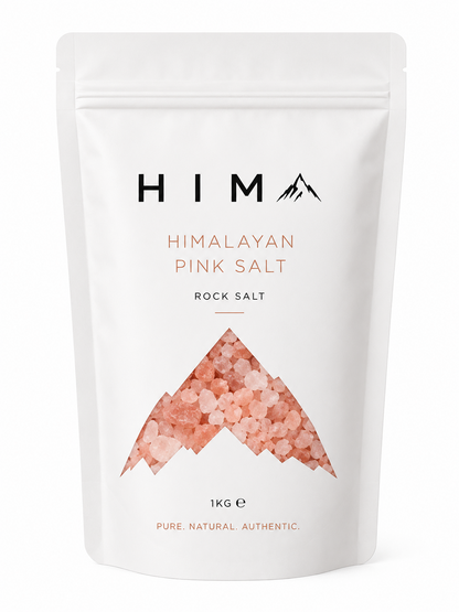 Coarse Rock Himalayan Pink Salt Pouch (500g/1kg)