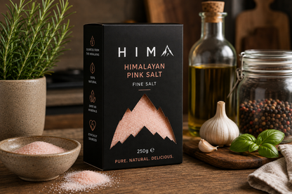 Fine Himalayan Pink Salt Carton Box (250g)