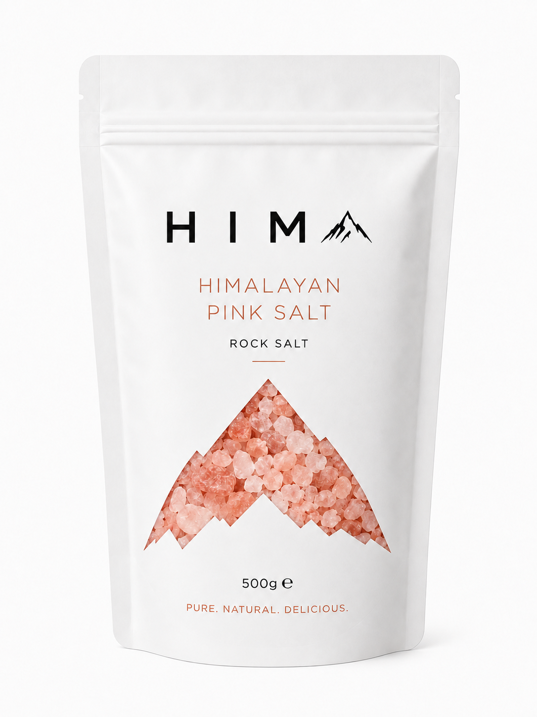 Coarse Rock Himalayan Pink Salt Pouch (500g/1kg)