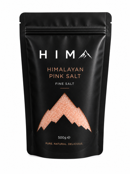 Fine Himalayan Pink Salt Pouch (500g/1kg)